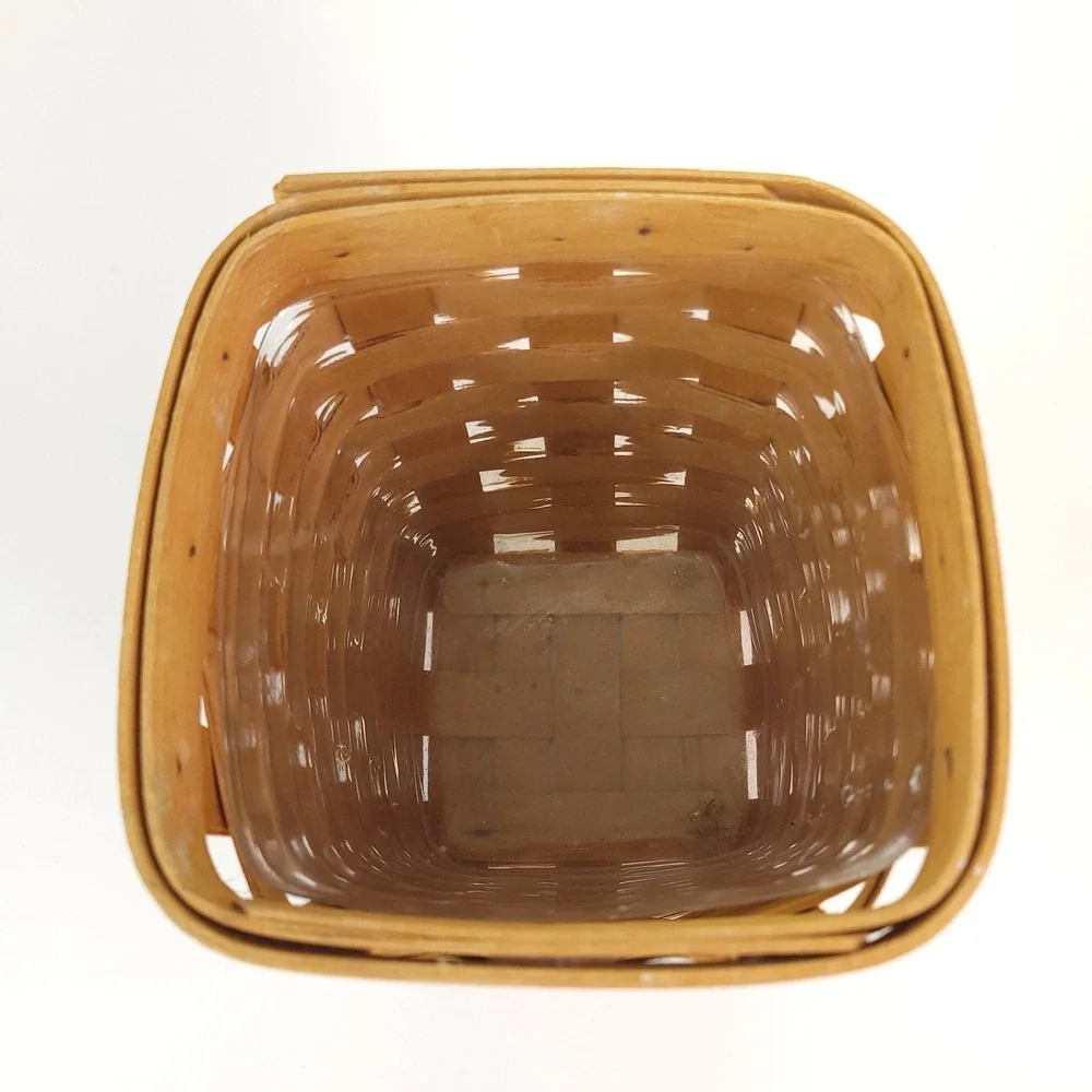 Longaberger Basket With Plastic Liner 6